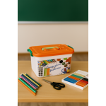 Контейнер для канцелярських дрібничок з вкладкою 27×19×16 см