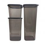 Набір ємностей для сипучих продуктів Прайм 3 шт (0,75 + 1,4 + 2,2 л)