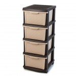 Комод R-plastic Компакт Плюс Бежево-коричневий Комод R-plastic Компакт Плюс Бежево-коричневий