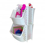 Модульний органайзер для зберігання 15 л, Білий, 35×30×25 см — 1 секція 