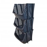 Етажерка модульна з 3 секцій, Графітова, 35×30×75 см