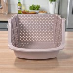 Модульний органайзер для зберігання 15 л, Пудра, 35×30×25 см — 1 секція