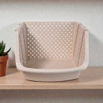 Модульний органайзер для зберігання 15 л, Бежевий, 35×30×25 см — 1 секція