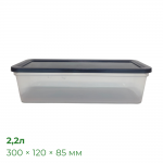 Контейнер Прайм 2,2 л, прозорий