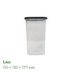 Контейнер Прайм 1,4 л, прозорий