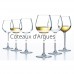 Набір келихів для вина Luminarc Coteaux d`arques 470 мл 3 шт L8715 Набір келихів для вина Luminarc Coteaux d`arques 470 мл 3 шт L8715