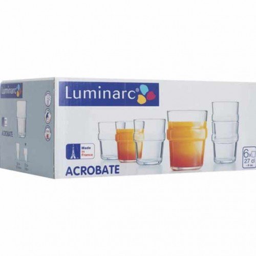 Набор низких стаканов Luminarc Acrobate L8408