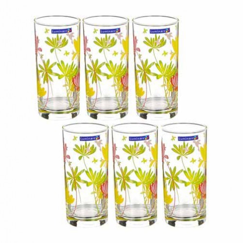 Набір високих стаканів Luminarc Crazy Flowers N0753