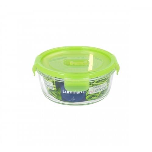 Емкость для еды круглая Luminarc Pure Box Active Neon 920мл N0928