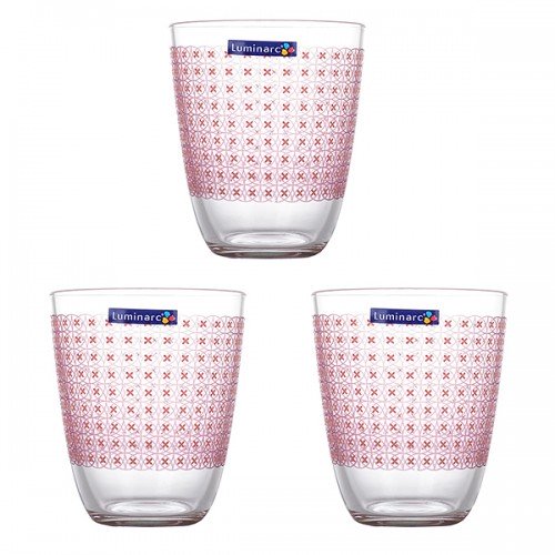 Набір склянок Luminarc Nео Flower 250 мл 3шт P0772
