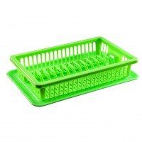 Сушка для тарілок одноярусная R-plastic Салатова Сушка для тарілок одноярусная R-plastic Салатова