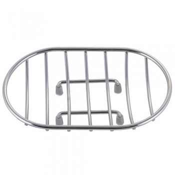 Мильниця овальна хромована Besser BS0103 13х8,5х3 см