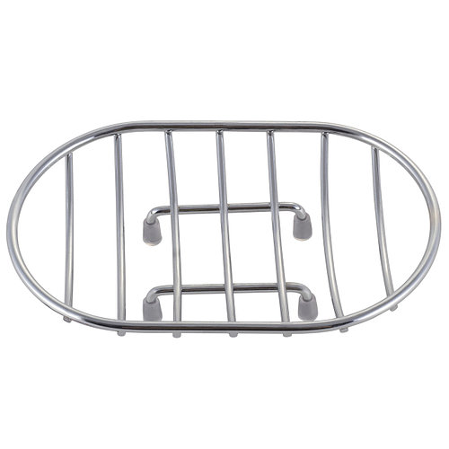 Мыльница овальная хромированная Besser BS0103 13х8,5х3 см