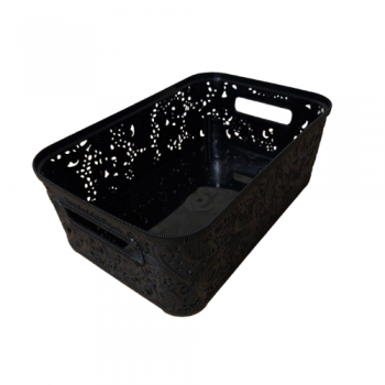 Кошик для зберігання Ажур 4,7  л Чорний