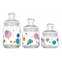 Набір банок Luminarc Club Aime Splash H9974 Набір банок Luminarc Club Aime Splash H9974