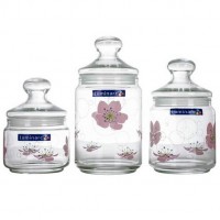 Набор банок Luminarc Club Ikumi J9128 Набор банок Luminarc Club Ikumi J9128