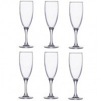 Келихи для шампанського Luminarc French Brasserie H9452 Келихи для шампанського Luminarc French Brasserie H9452