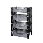 Етажерка для овочів Elif 119-2 Чорний