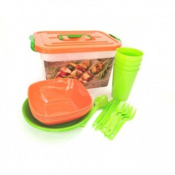 Набір для пікніка на 4 особи Полімерпобут Набір для пікніка на 4 особи Полімерпобут