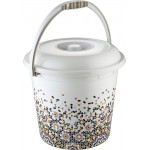 Відро з кришкою Elif Мозаїка 14 л 358-20 Відро з кришкою Elif Мозаїка 14 л 358-20