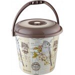 Відро з кришкою Elif Папуги 14 л 358-18 Відро з кришкою Elif Папуги 14 л 358-18