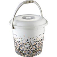 Ведро с крышкой Elif Мозаика 14 л 358-20 Ведро с крышкой Elif Мозаика 14 л 358-20