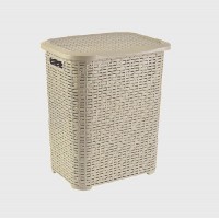 Корзина для белья Tuffex Rattan 45 л TP-7019-2 Корзина для белья Tuffex Rattan 45 л TP-7019-2