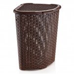 Кошик для білизни кутова Dunya Rattan 05005-420 Коричневий