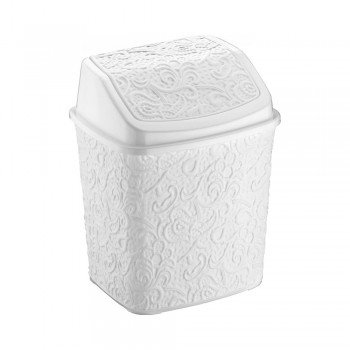 Відерце для сміття Elif Ажур 384-1 Білий