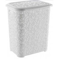 Корзина для белья 45 л Tuffex Lace TP-8006-1 Белый Корзина для белья 45 л Tuffex Lace TP-8006-1 Белый