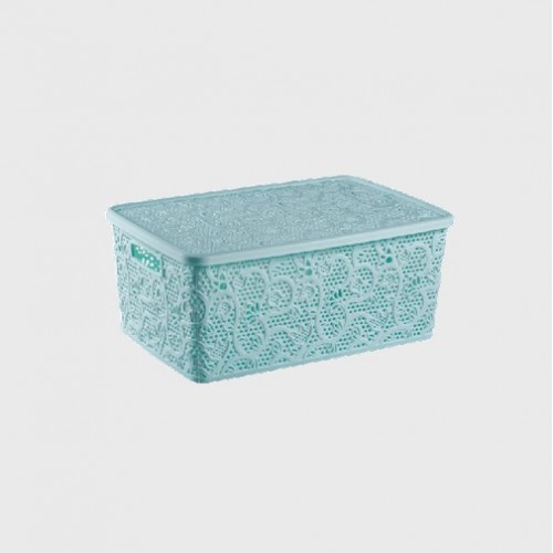 Корзина с крышкой для хранения Lace Tuffex 4 л