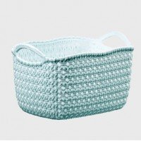 Корзина для хранения Tuffex Knit 17 л TP-4204-3 Мятный Корзина для хранения Tuffex Knit 17 л TP-4204-3 Мятный