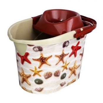 Відро для МОП з віджимом Морські зірки Elif