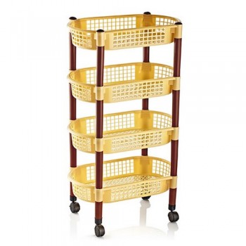 Етажерка 4-х ярусна Irak Plastik