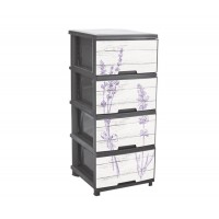 Комод Алеана Лаванда сірий