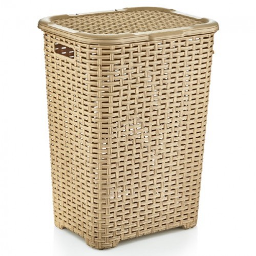 Корзина для белья Dunya Rattan 05006-430 Бежевый