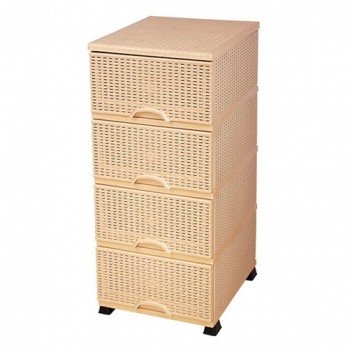 Комод Elif Rattan 301-1 Бежевый