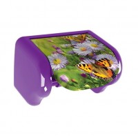 Тримач для туалетного паперу Квіти і метелики Elif Тримач для туалетного паперу Квіти і метелики Elif