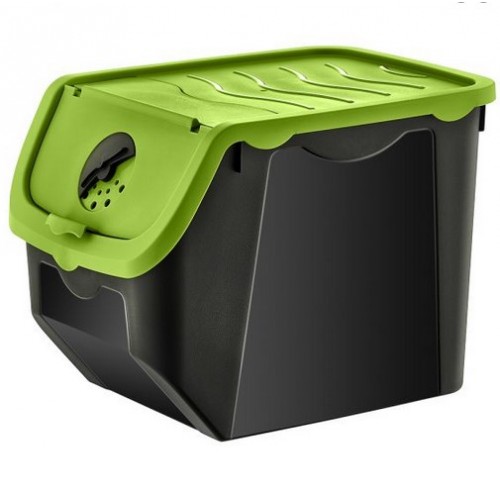 Непрозрачный контейнер для хранения овощей с вентиляционной крышкой Hobbylife 02 1506, 12 л