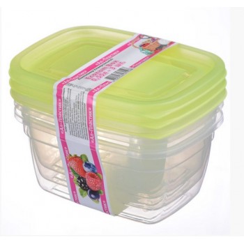 Набор контейнеров Ал-пластик Econom box 0,55 л