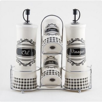 Набір для спецій Maestro MR 20029-04S Чорна клітинка