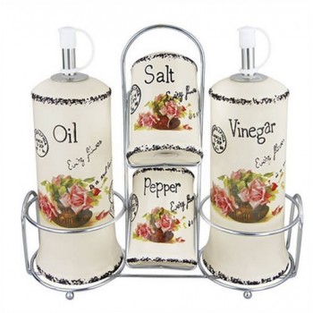 Набор для специй Maestro MR 20050-04S Открытка-роза Набор для специй Maestro MR 20050-04S Открытка-роза