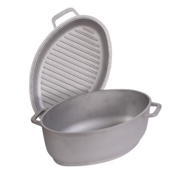 Каструля з кришкою-грилем Біол Г401