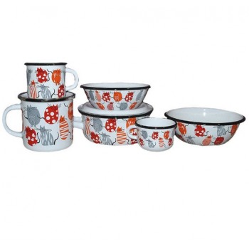 Дитячий набір посуду Epos 163 Забавні коти