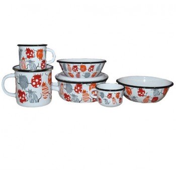 Дитячий набір посуду Epos 163 Забавні коти Дитячий набір посуду Epos 163 Забавні коти