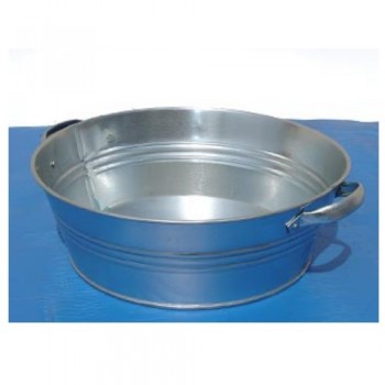 Таз круглий оцинкований Метід 13 л