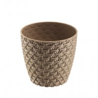 Квітковий горщик Elif Knit 446 Коричневий Квітковий горщик Elif Knit 446 Коричневий