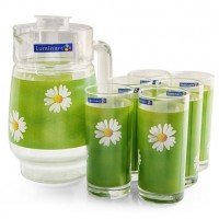 Набор для напитков Luminarc Paguerette Green G1982 Набор для напитков Luminarc Paguerette Green G1982