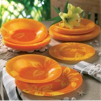 Столовый сервиз Luminarc Lily Flower 18 предметов Столовый сервиз Luminarc Lily Flower 18 предметов