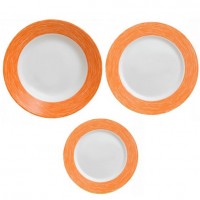 Столовий сервіз Color Days Orange Luminarc 18 предметів Столовий сервіз Color Days Orange Luminarc 18 предметів